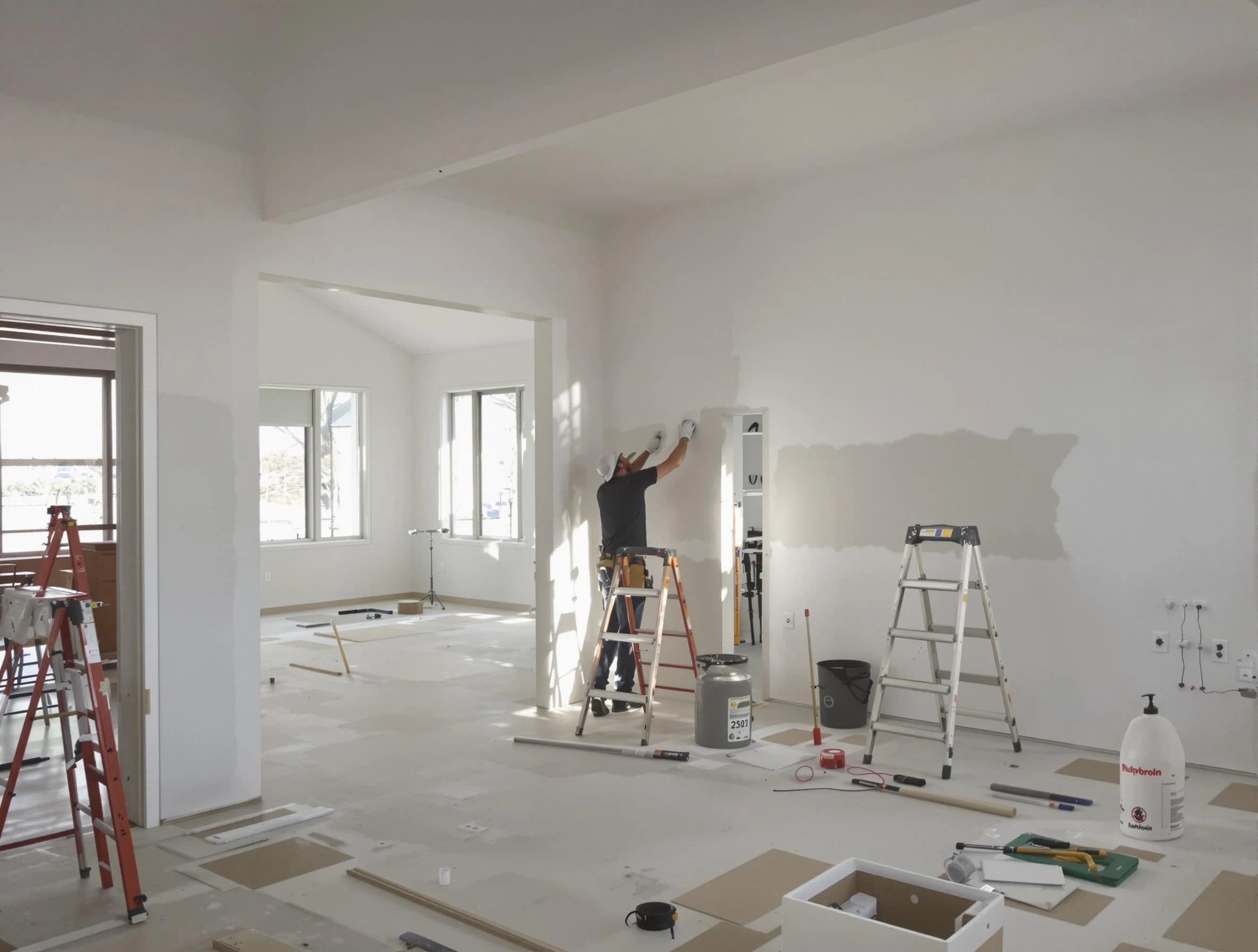 Detailed drywall installation with University Heights House Painters in University Heights