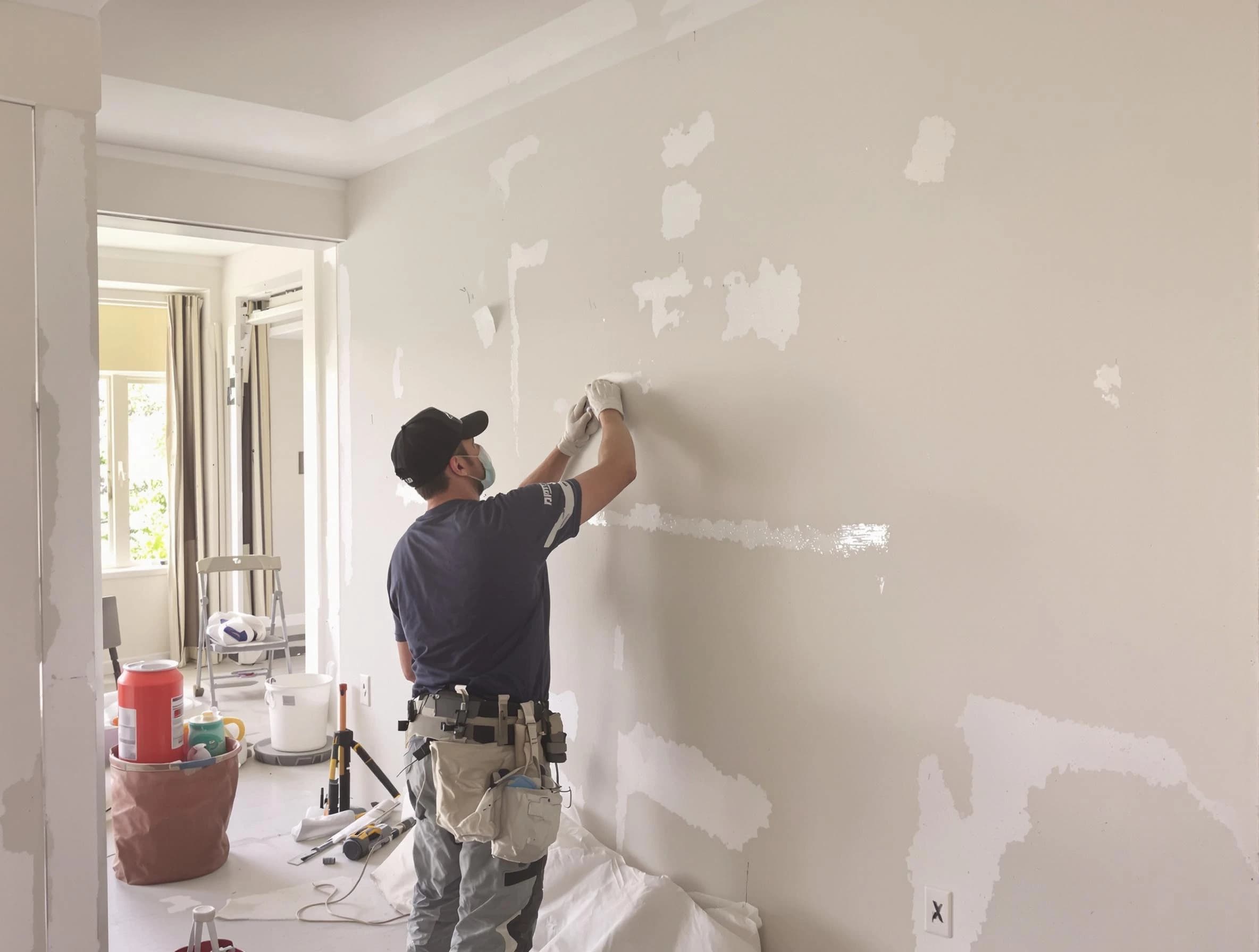 Taping and mudding service by University Heights House Painters in University Heights